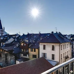  Apartment Le Balcon Annecien 4 - Rooftop View For 2-4 People